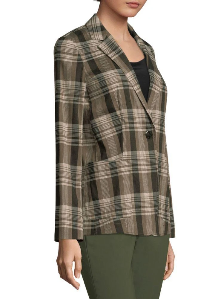 商品Lafayette 148 New York|Lafayette 148 New York Alba Poetic Plaid Blazer,价格¥1587,第3张图片详细描述