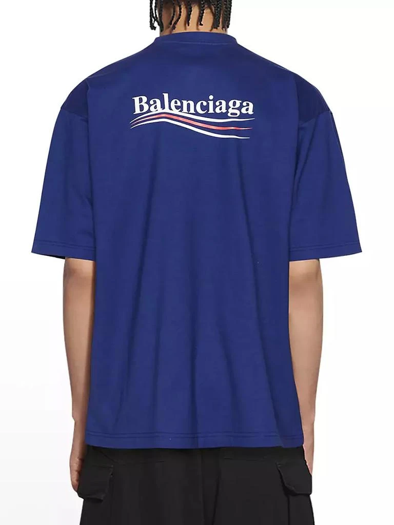 商品Balenciaga|Political Campaign T-shirt Large Fit,价格¥4989,第4张图片详细描述