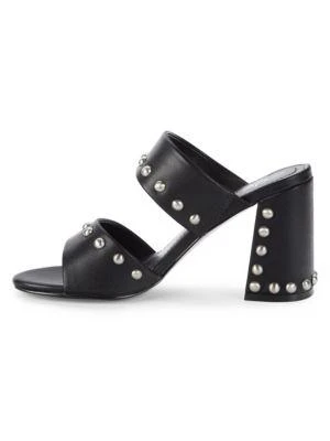 商品Charles David|Studded Block-Heel Sandals,价格¥240,第4张图片详细描述