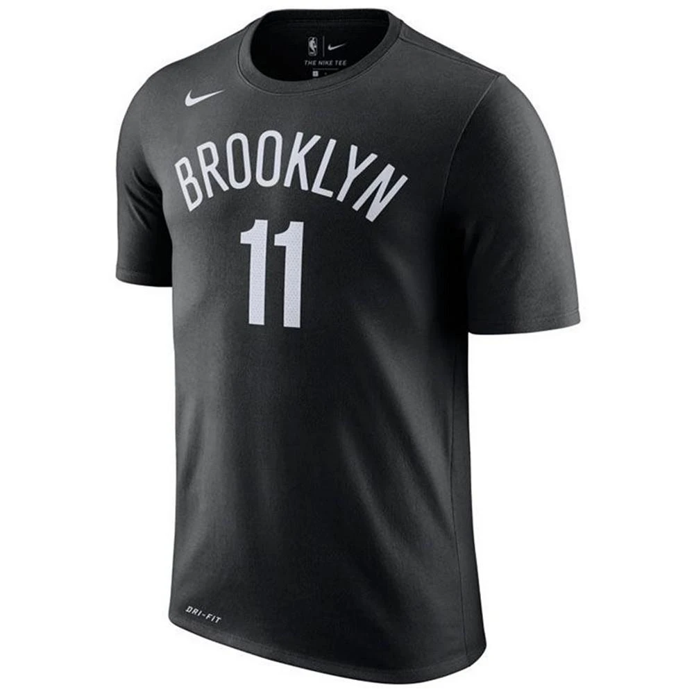 商品NIKE|Men's Kyrie Irving Brooklyn Nets Icon Player T-Shirt NBA T恤,价格¥263,第3张图片详细描述