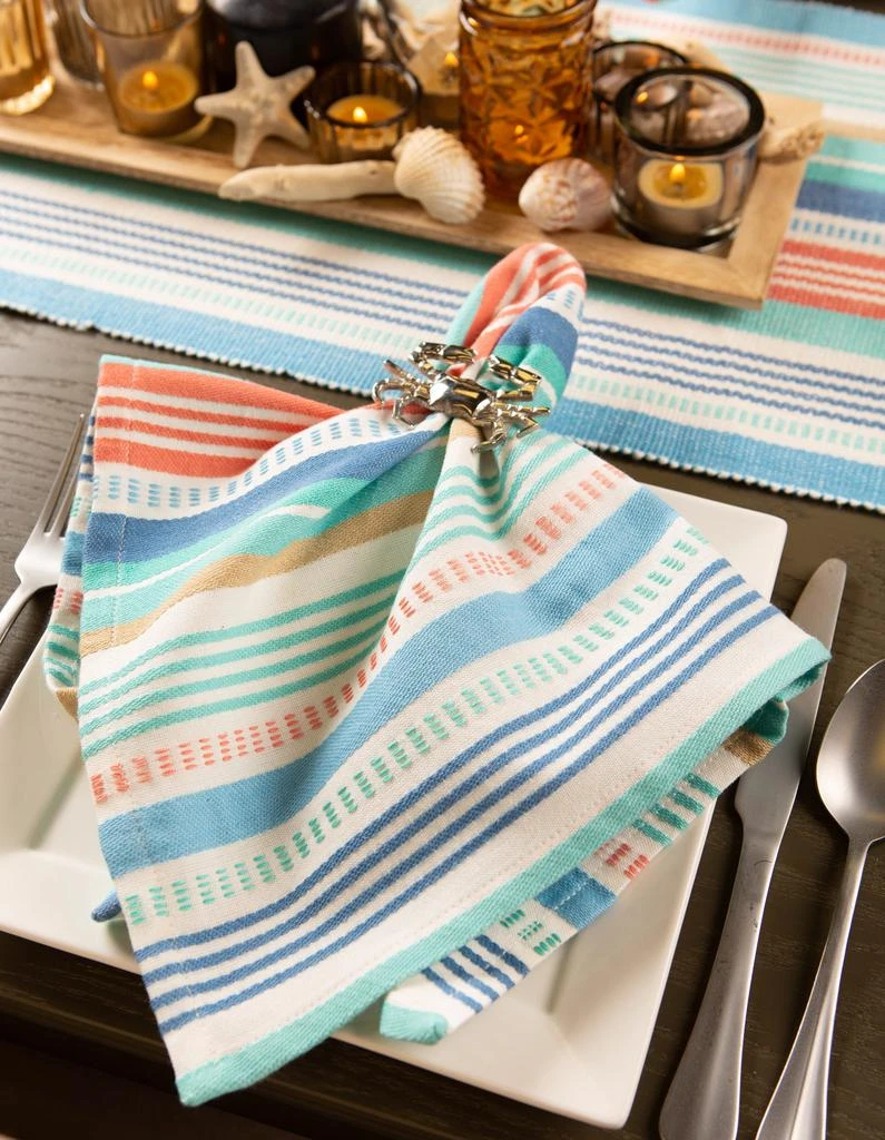 商品DII|Seashore Stripe Napkin (Set of 6),价格¥262,第5张图片详细描述