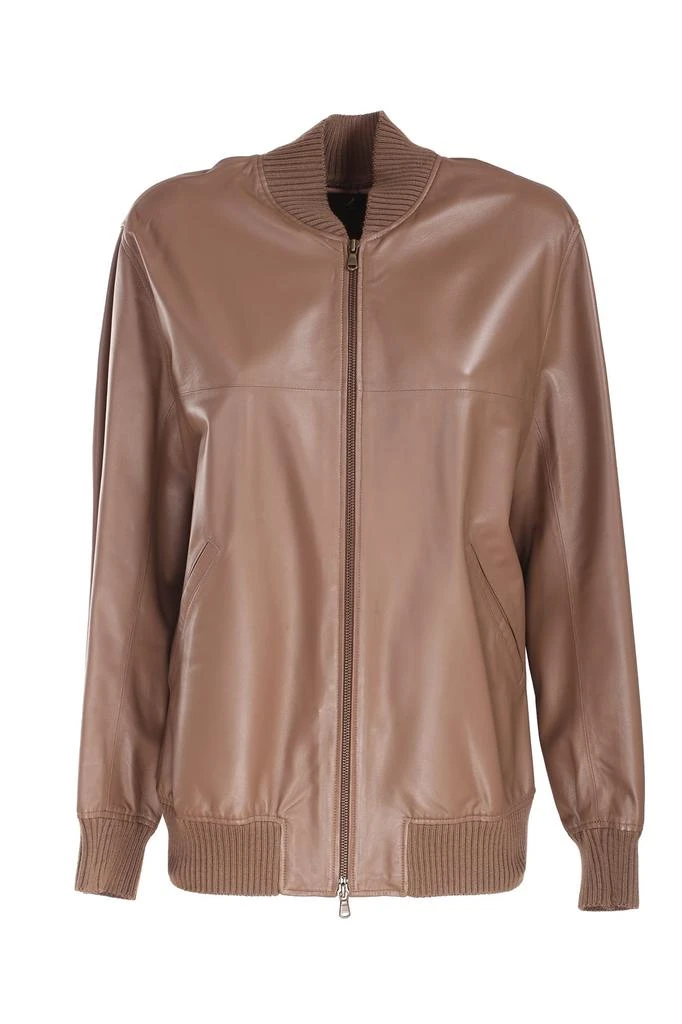 商品Benedetta Novi|Benedetta Novi Nappa bomber (full grain leather),价格¥7035,第1张图片