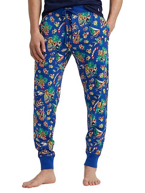 商品Ralph Lauren|Tropical Polo Bear Sleep Joggers,价格¥261,第2张图片详细描述