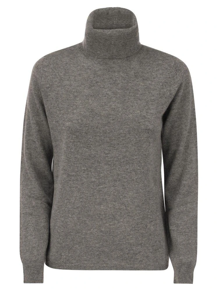 商品Max Mara|Max Mara Studio Turtleneck Long Sleeved Sweater,价格¥1738,第1张图片