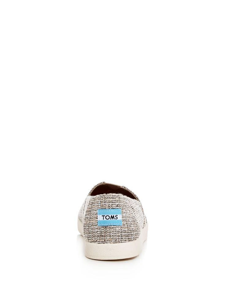 商品TOMS|Women's Avalon Tweed Slip-On Sneakers,价格¥309,第4张图片详细描述