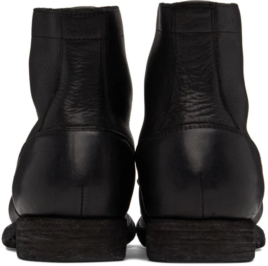 商品guidi|Black 5305 Lace-Up Boots,价格¥2787,第2张图片详细描述