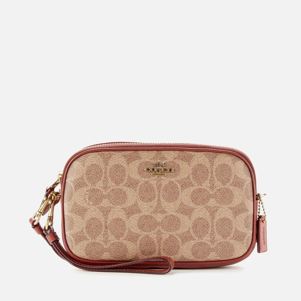 商品Coach|拼色Signature 斜挎包,价格¥1553,第1张图片