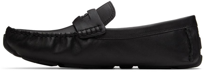 商品Coach|Black Leather Coin Loafers,价格¥749,第5张图片详细描述