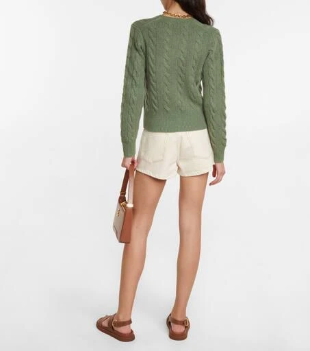 商品Ralph Lauren|绞花针织羊毛混纺开衫,价格¥1531,第3张图片详细描述