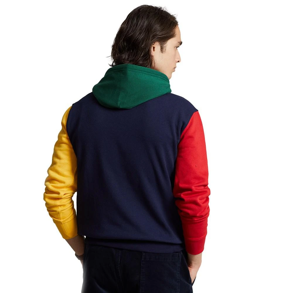 商品Ralph Lauren|Men's Polo Bear Color-Blocked Fleece Hoodie,价格¥888,第2张图片详细描述