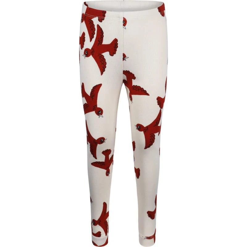 商品Mini Rodini|Bird print leggings,价格¥286,第1张图片