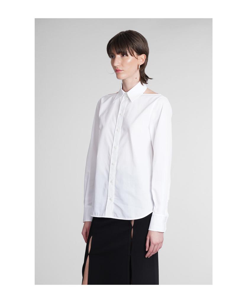 Shirt In White Cotton商品第4张图片规格展示