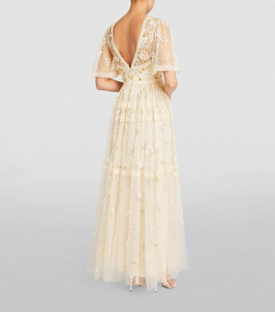 商品Needle & Thread|Shimmer Primrose Gown,价格¥3282,第3张图片详细描述