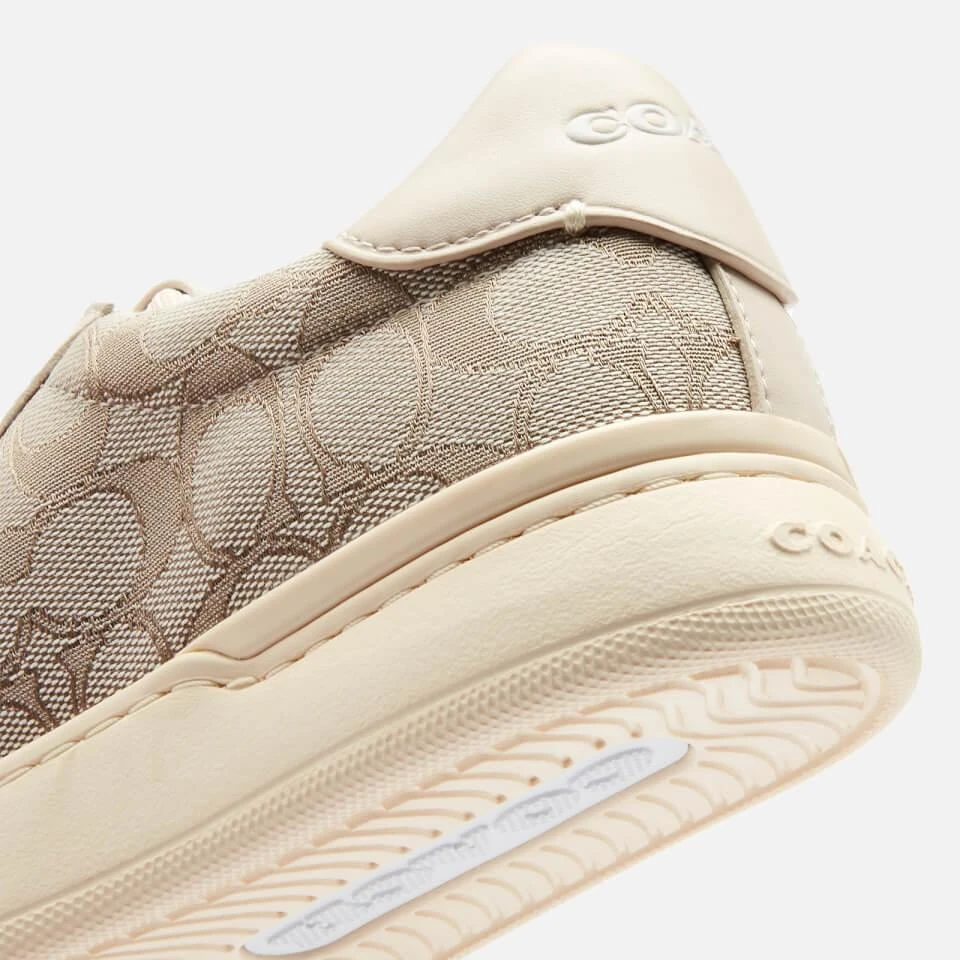 商品Coach|COACH WOMEN'S CANVAS-JACQUARD TRAINERS,价格¥1040,第4张图片详细描述