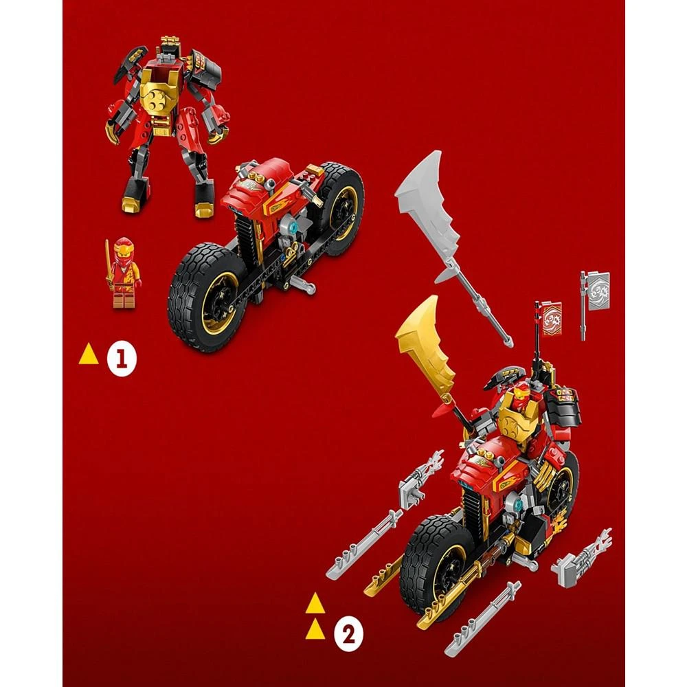 商品LEGO|Ninjago Kai’s Mech Rider EVO 71783 Toy Building Set with Kai, Nya, Bone King and Bone Hunter Minifigures,价格¥268,第3张图片详细描述