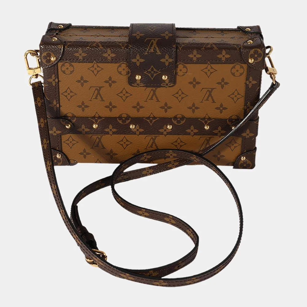 商品[二手商品] Louis Vuitton|Louis Vuitton Monogram Reverse Canvas Petite Malle bag,价格¥35523,第3张图片详细描述