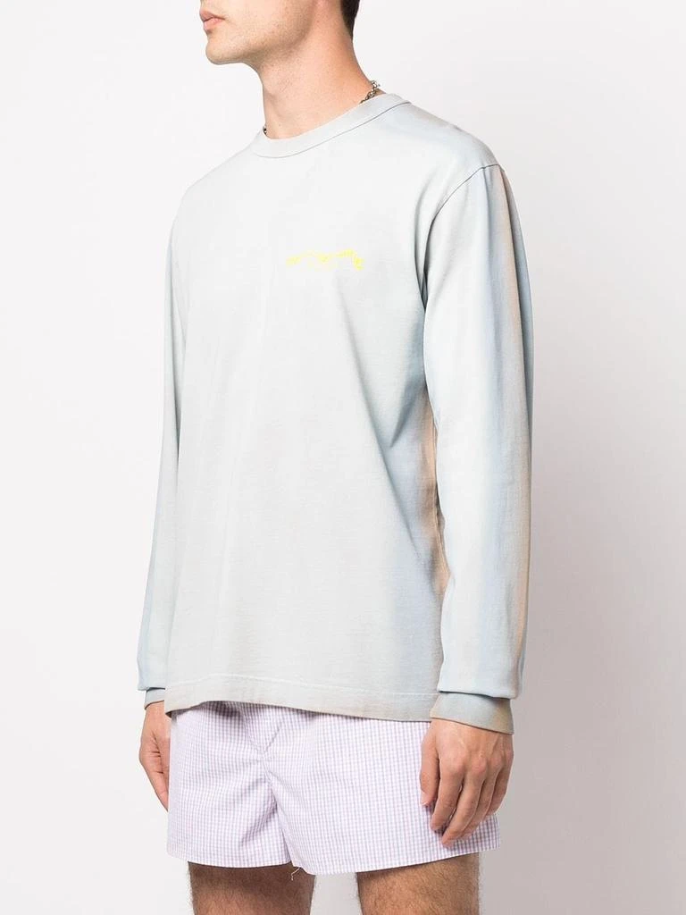 商品Alexander Wang|ALEXANDER WANG WOMEN LONG SLEEVE CREW NECK TEE,价格¥1115,第1张图片