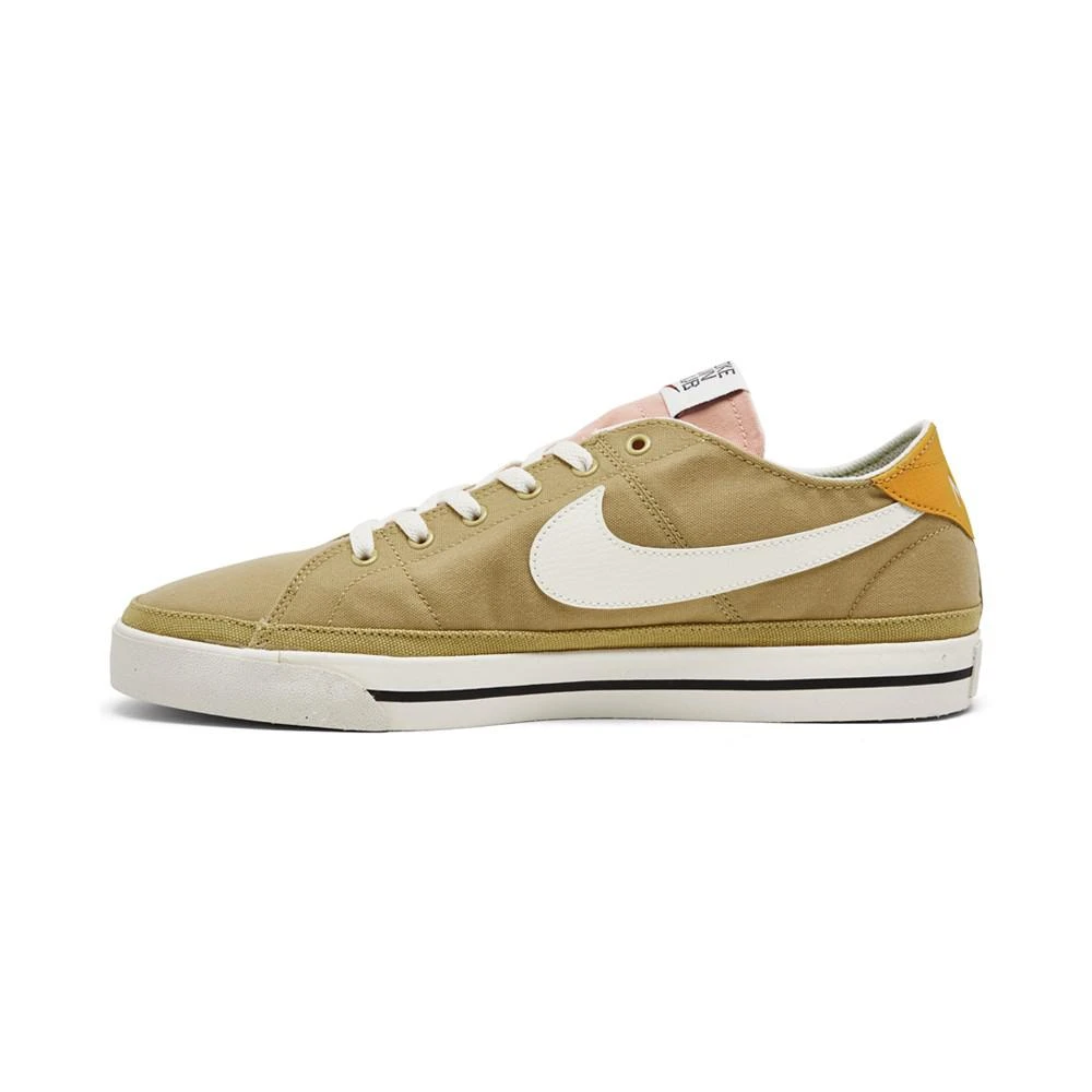 商品NIKE|Men's Court Legacy Canvas Next Nature Casual Sneakers from Finish Line,价格¥230,第3张图片详细描述