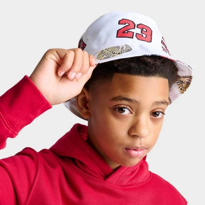 商品Jordan|Kids' Jordan Icons Bucket Hat,价格¥75,第1张图片