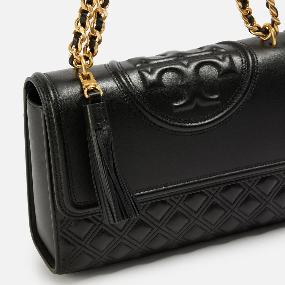 商品Tory Burch|Tory Burch Women's Fleming Convertible Shoulder Bag - Black,价格¥5625,第4张图片详细描述