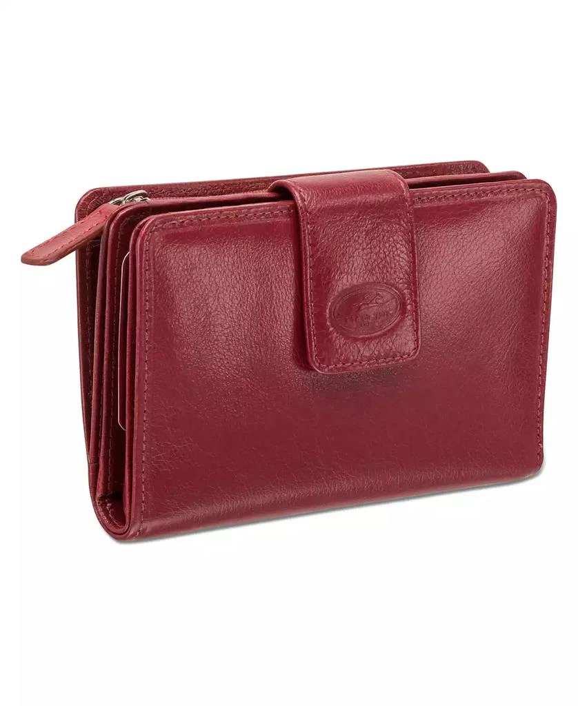 Equestrian-2 Collection RFID Secure Medium Clutch Wallet 商品