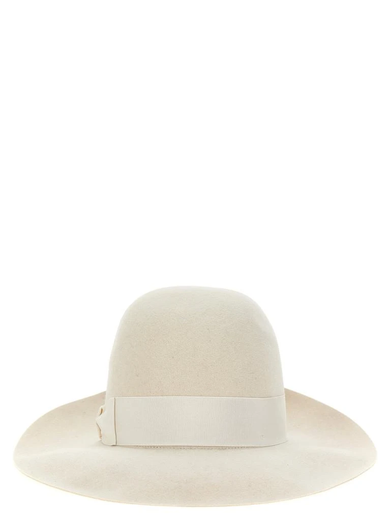 商品BORSALINO|Folar Hats White,价格¥1803,第1张图片