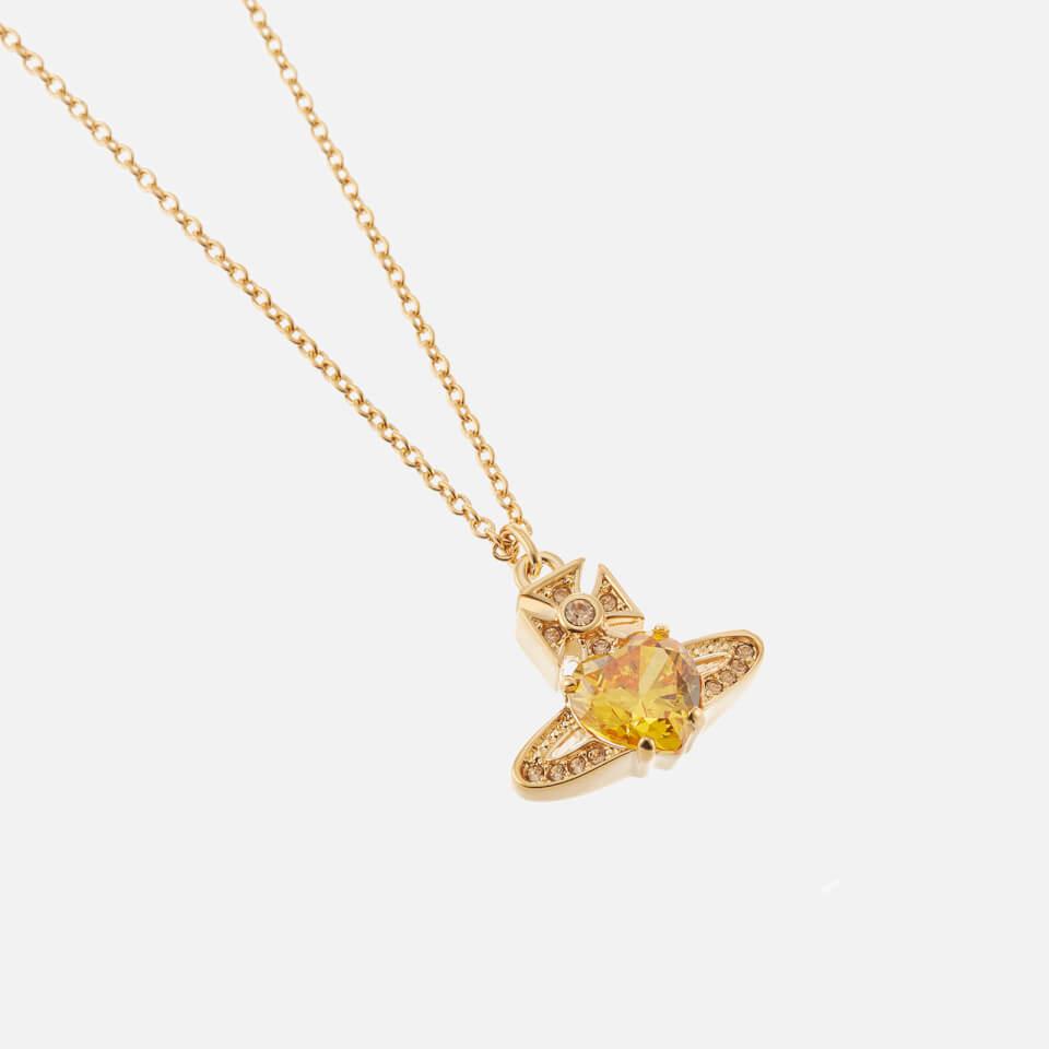 Vivienne Westwood Ariella Brass and Crystal Necklace商品第3张图片规格展示