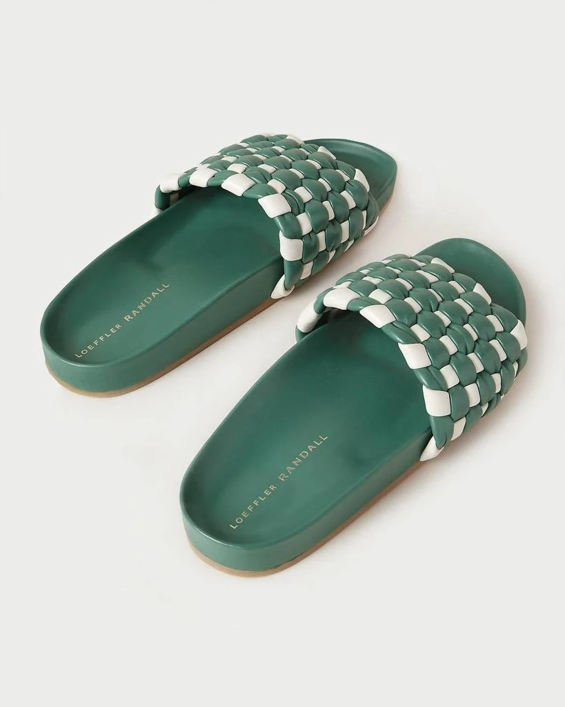 商品Loeffler Randall|Sonnie Slide In Green,价格¥1304,第3张图片详细描述