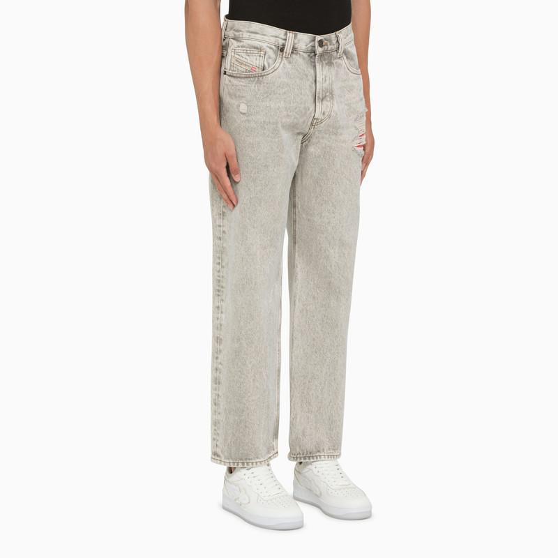 Regular jeans in light grey denim商品第3张图片规格展示