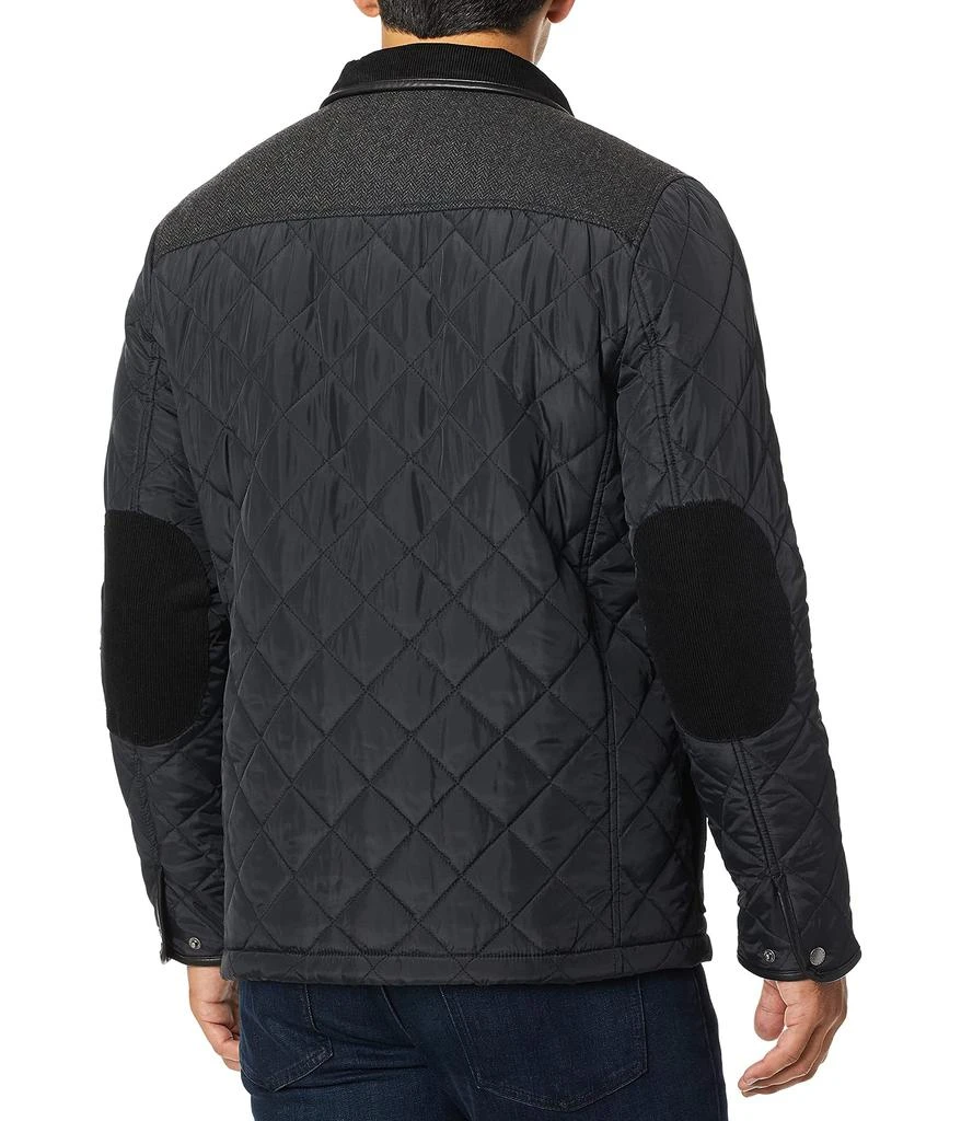 商品Cole Haan|Men's Quilted Jacket with Corduroy Collar,价格¥1206,第2张图片详细描述