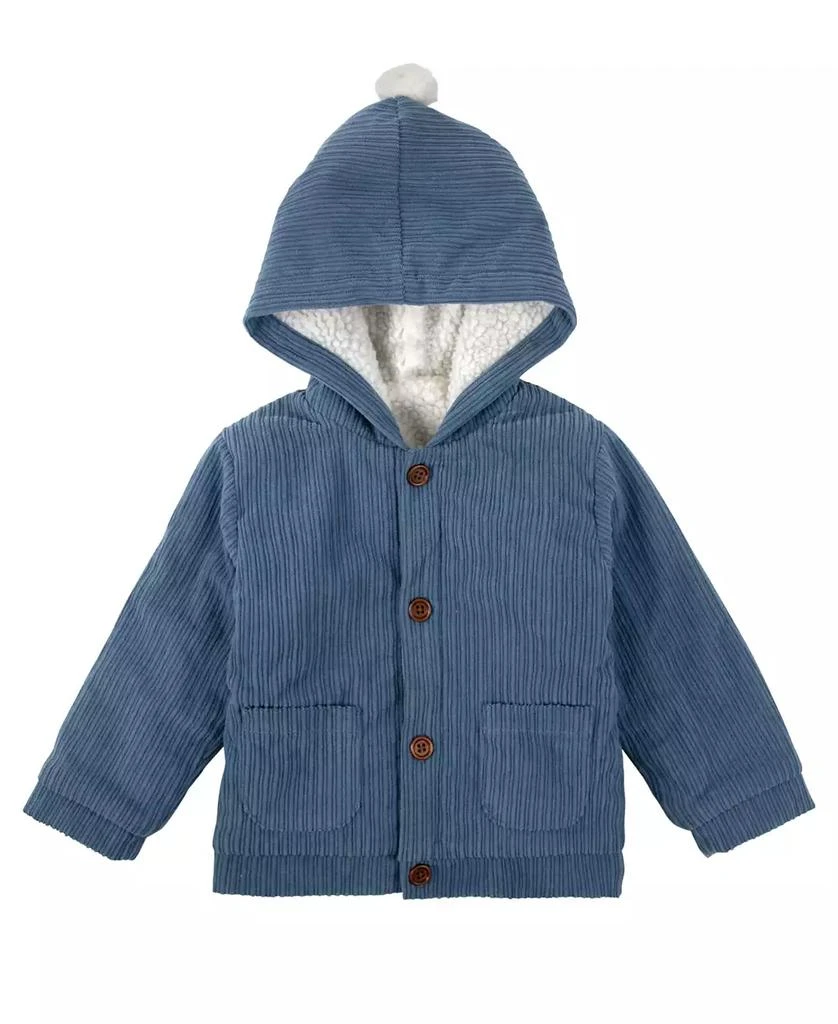商品Baby Essentials|Baby Boy Woodland Cozy Hooded Jacket, Top & Pant, 3-Piece Set,价格¥211,第3张图片详细描述