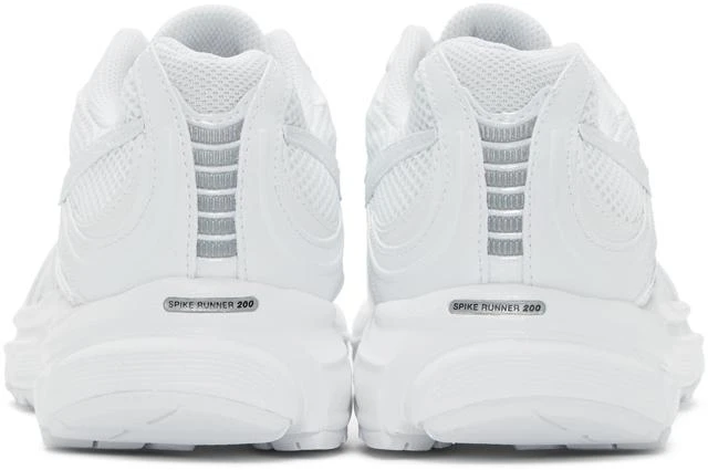 商品Vetements|White Reebok Edition Spike Runner 200 Sneakers,价格¥3177,第4张图片详细描述