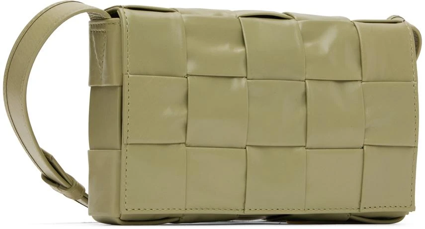 商品Bottega Veneta|Green Small Cassette Bag,价格¥19516,第2张图片详细描述