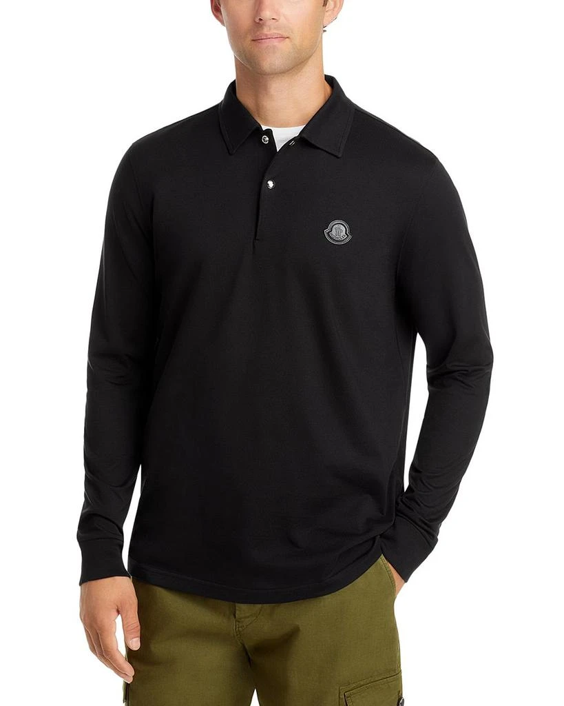 商品Moncler|Long Sleeve Polo Shirt,价格¥4195,第1张图片