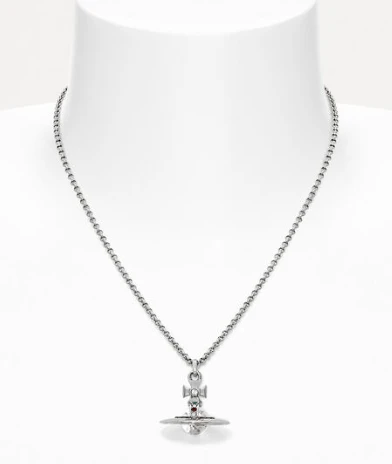 商品Vivienne Westwood|EW TINY ORB PENDANT NECKLACE,价格¥1341,第1张图片