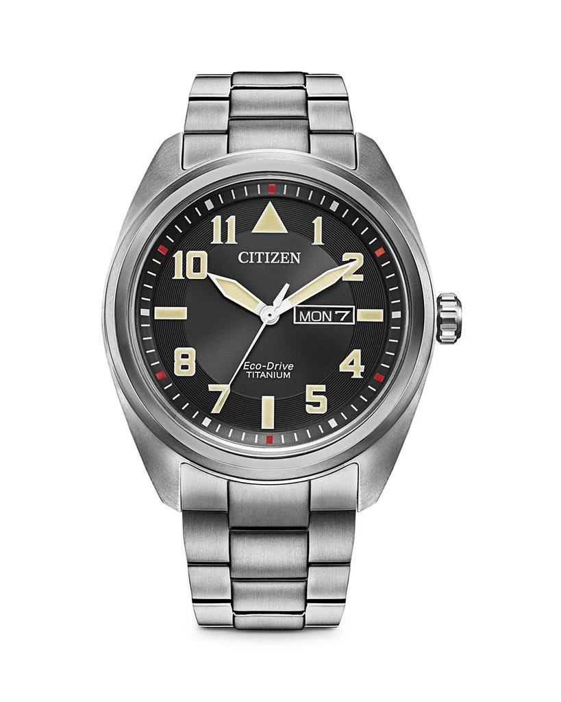 商品Citizen|Eco-Drive Garrison Super Titanium Watch, 42mm,价格¥3173,第1张图片