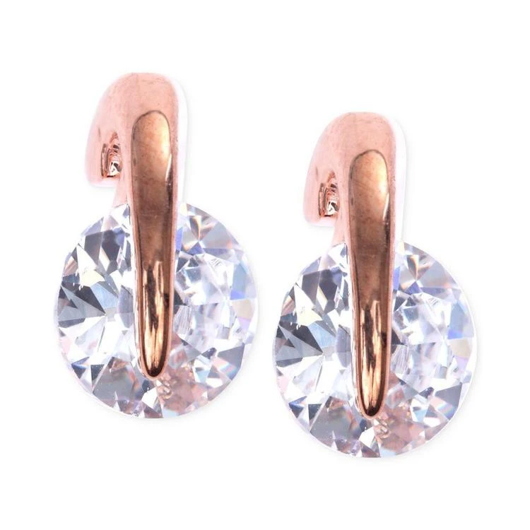 商品Givenchy|纪梵希玫瑰金水晶耳环 Givenchy Rose Gold-Tone Prong Stud Earrings,价格¥188,第1张图片