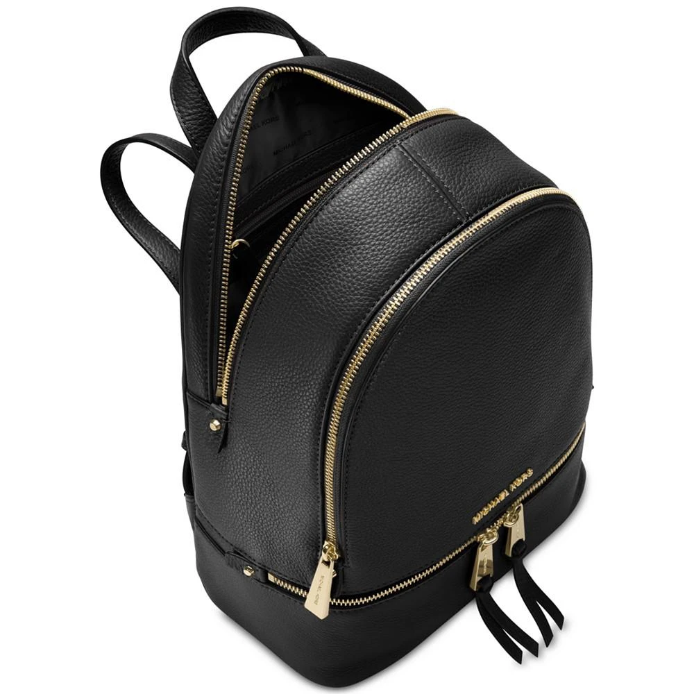 商品Michael Kors|Rhea Zip Small Pebble Leather Backpack,价格¥1048,第3张图片详细描述