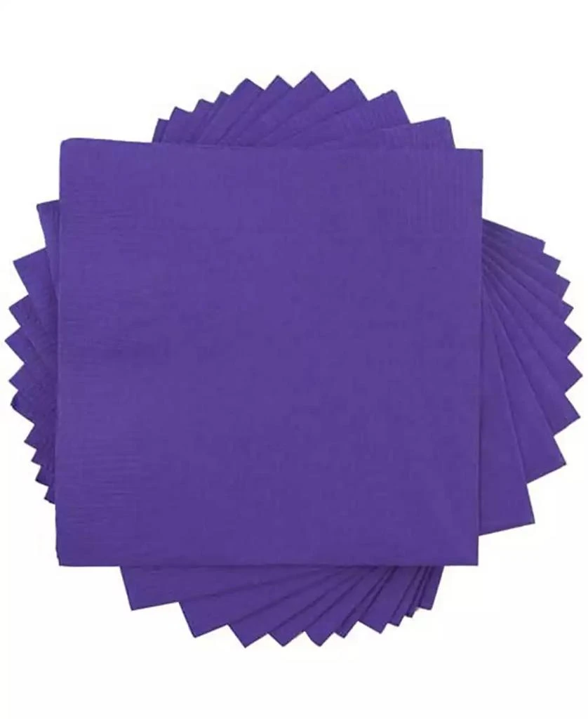 商品JAM Paper|Medium Lunch Napkins - 6.5" x 6.5" - 40 Per Pack,价格¥60,第1张图片