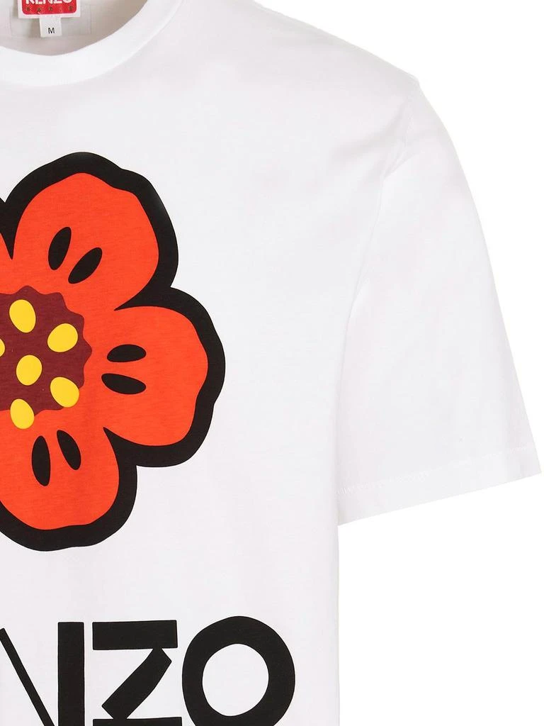 商品Kenzo|Kenzo Boke Flower Printed Crewneck T-Shirt,价格¥710-¥940,第3张图片详细描述