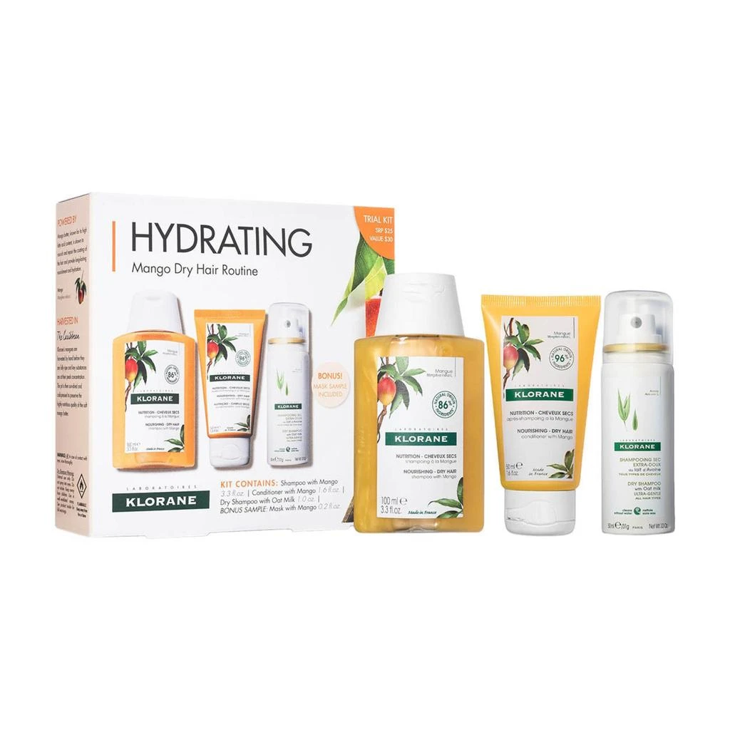 商品KLORANE|Hydrating Mango Trial Kit,价格¥236,第1张图片