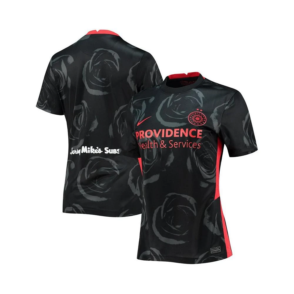 商品NIKE|Women's Black Portland Thorns FC 2020 Home Replica Stadium Jersey,价格¥512,第1张图片