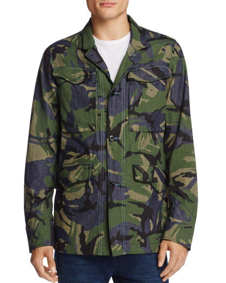 商品G-Star|Vodan Camo Regular Fit Button-Down Worker Shirt,价格¥1222,第1张图片