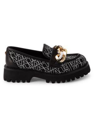 Print Chain Loafers商品第1张图片规格展示