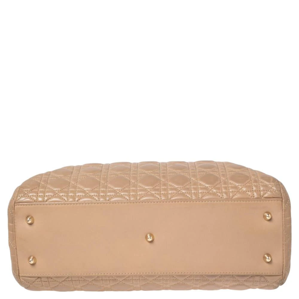 Dior Beige Cannage Quilted Leather Large Shopper Tote 商品