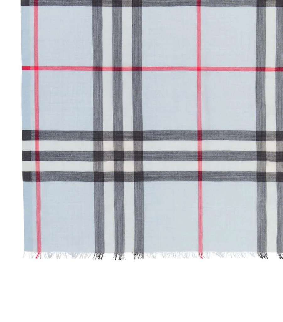 Wool-Silk Check Scarf 商品