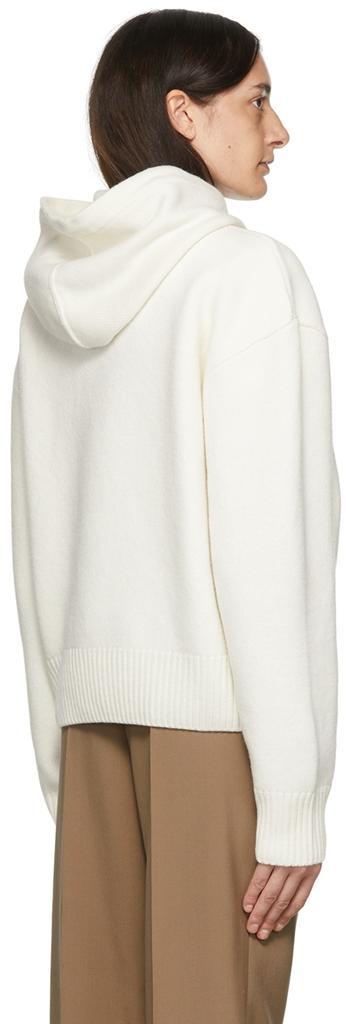 商品AMI|女式 米白色爱心连帽衫,价格¥4797,第5张图片详细描述
