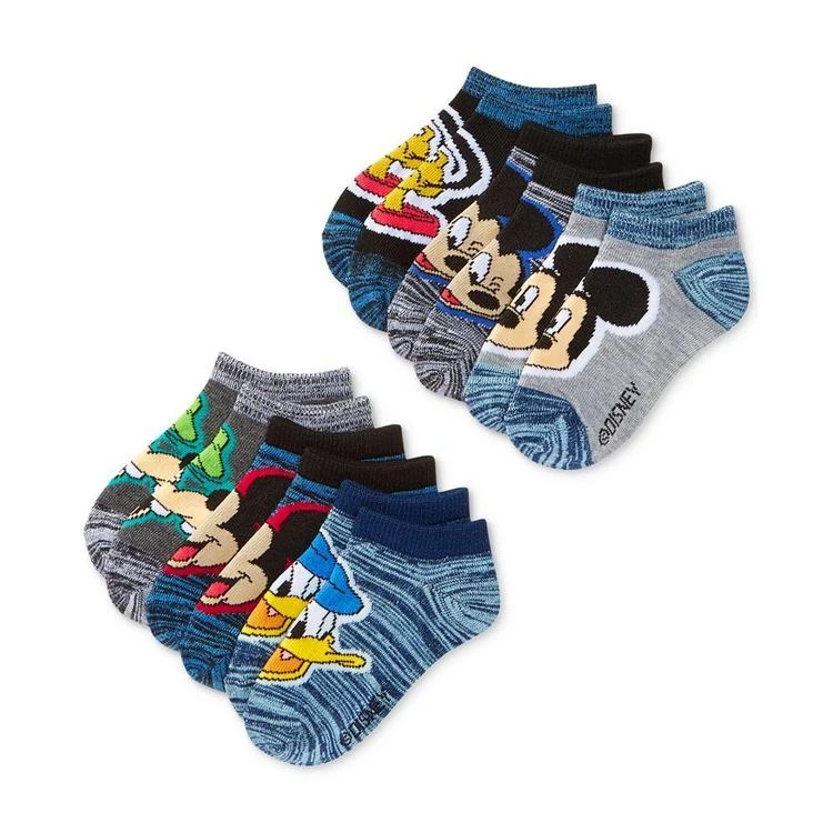 商品Mickey Mouse|& Friends 6-Pk. No-Show Ankle Socks, Little Boys (2-7),价格¥60,第1张图片