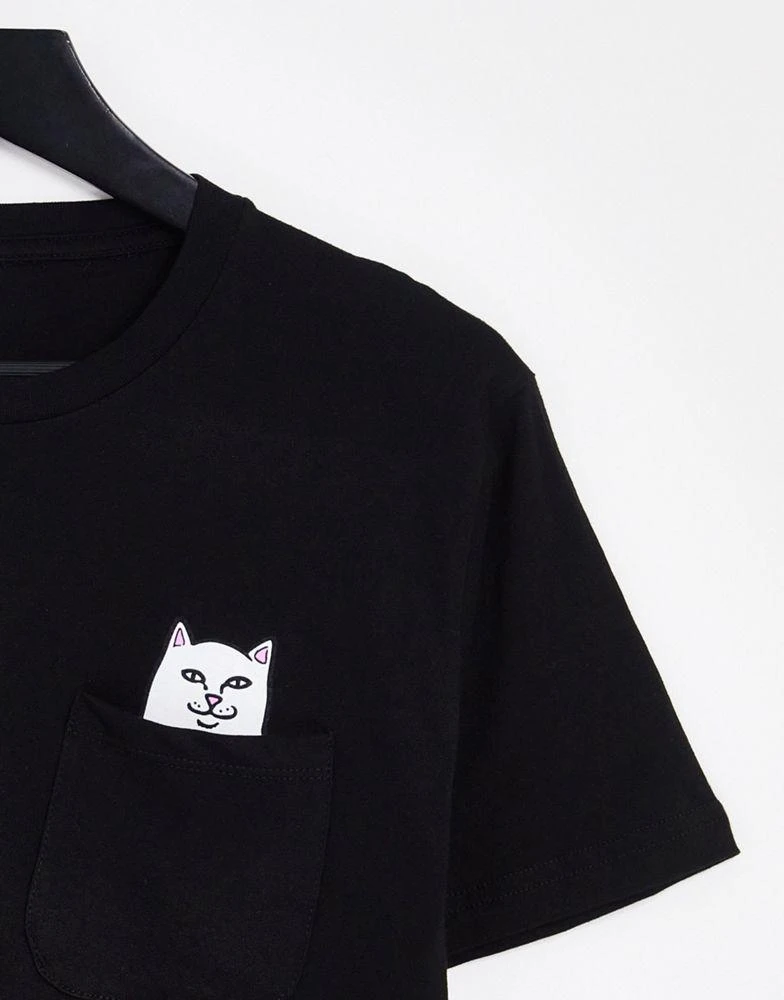 商品Rip N Dip|RIPNDIP nerm logo t-shirt in black,价格¥196,第3张图片详细描述