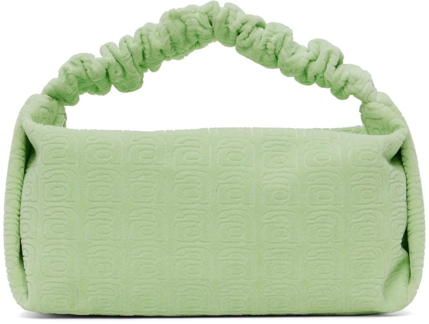 商品Alexander Wang|Green Small Scrunchie Bag,价格¥1682,第1张图片